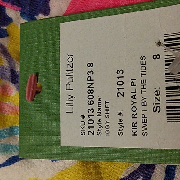 Lily Pulitzer SHIFT DRESS size 8 - Picture 6 of 10